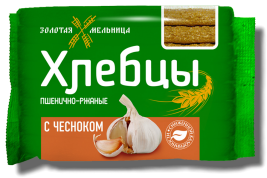 Хлебцы с чесноком